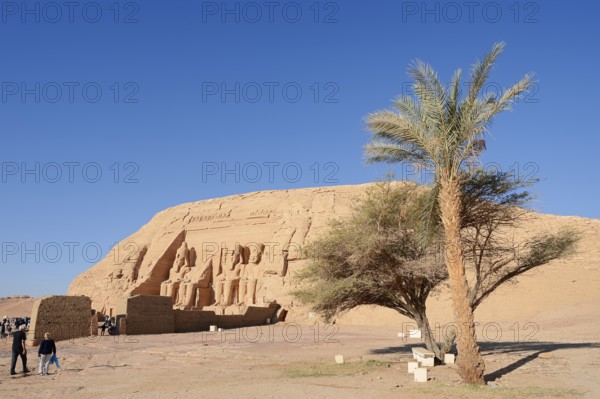 Great Temple of Ramses II, Temple of Abu Simbel, Nubia, Egypt