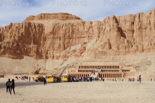 Temple of Hatshepsut, mortuary temple of Hatshepsut, Deir el-Bahari, Thebes, Luxor, Egypt