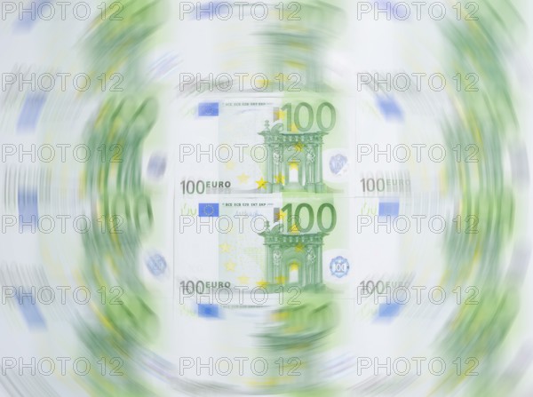 100 euro banknotes, 100 euros