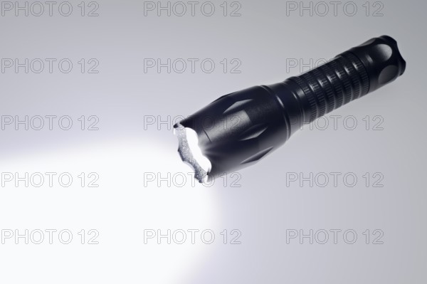 LED torch against a white background