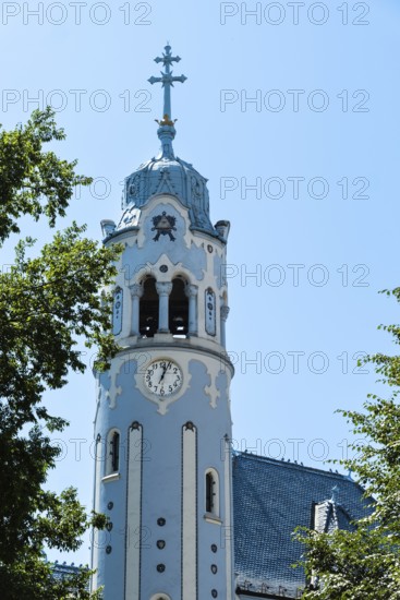 St Elisabeth's Church, also known as the Blue Church, in Bratislava, Slovakia