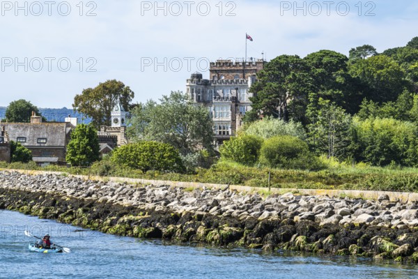 Brownsea Castle, Brownsea Island, Poole, Dorset, England, United Kingdom