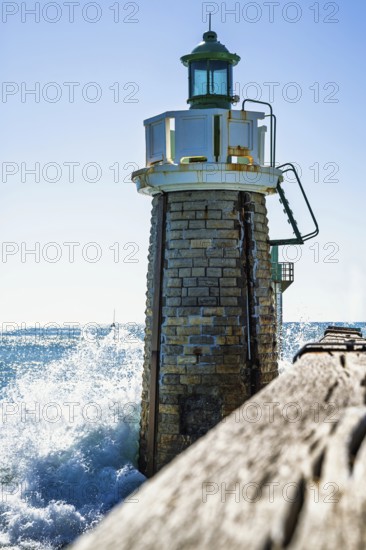 Lighthouse in Capbreton, Landes, Nouvelle-Aquitaine, France