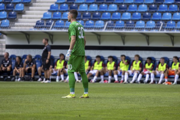 Waldhof Mannheim v FC Emmen, Netherlands (last test match in front of the start of the new season) ***Picture: Lucien Hawryluk (30, Mannheim)