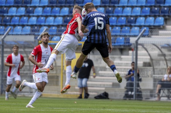 Waldhof Mannheim v FC Emmen, Netherlands (last test match in front of the start of the new season)