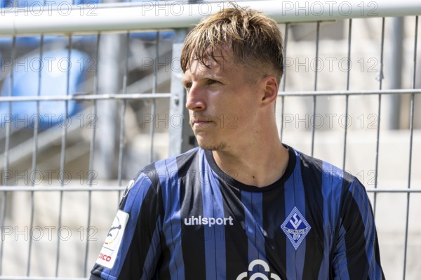 Waldhof Mannheim v FC Emmen, Netherlands (last test match in front of the start of the new season) ***Picture: Sascha Voelcke (2, Mannheim)