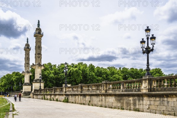 Place des Quinconces, Bordeaux, Gironde, Nouvelle-Aquitaine, France