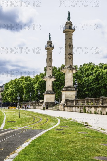 Place des Quinconces, Bordeaux, Gironde, Nouvelle-Aquitaine, France