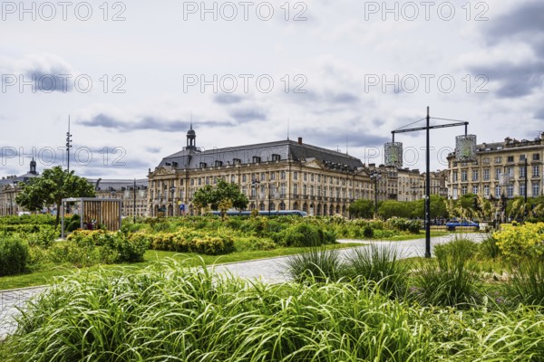 Place de la Bourse, Bordeaux, Gironde, Nouvelle-Aquitaine, France