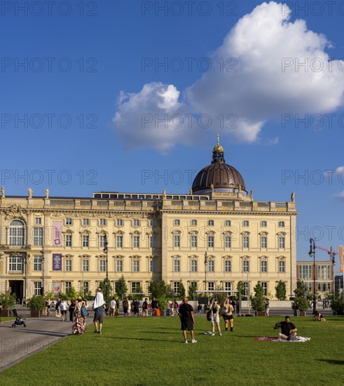 The Lustgarten with the Humboldt Forum, Berlin, Germany