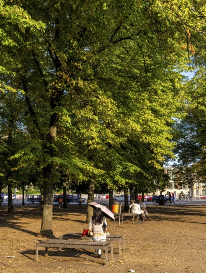 The Berlin Lustgarten park on the Spree Canal, Berlin, Germany
