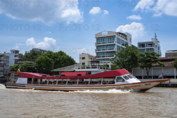 Ferry Chao Phraya River, Bangkok, Thailand