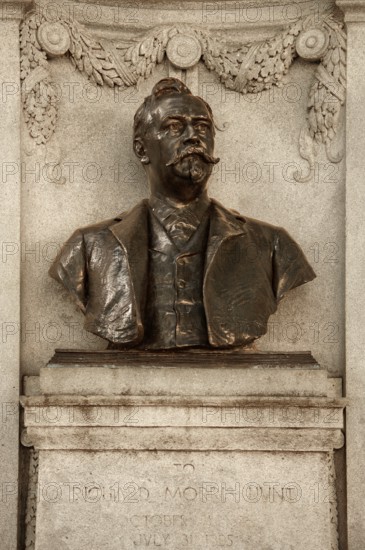 Monument in Central Park by Richard Morris Hunt, 1828-1895, architect, New York City, USA