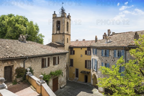 Picturesque village, Haut de Cagnes, Cagnes-sur-Mer, Provence Alpes Côte d'Azur, South of France, France