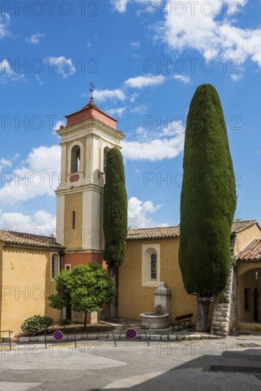 Picturesque village, Haut de Cagnes, Cagnes-sur-Mer, Provence Alpes Côte d'Azur, South of France, France