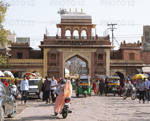 Sandar Market Girdikot, old town of Jodhpur, Rajasthan, India