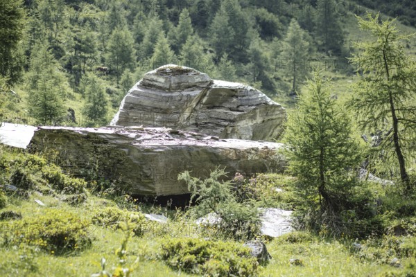 Rocks, Krumltal, Rauris, Pinzgau, Salzburg, Austria