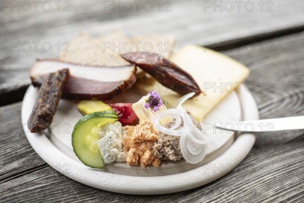 Snack at the Litzlhofalm, Seidlwinkl Valley, Rauris, Pinzgau, Salzburg, Austria