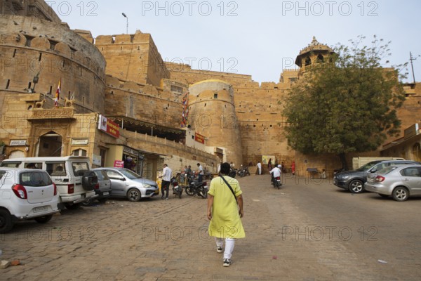 Fortress in Jaisalmer, Rajasthan, India