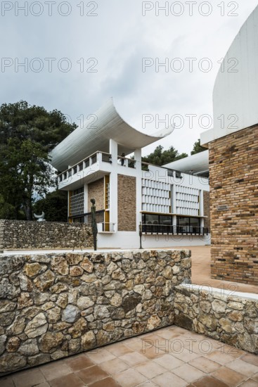 Museum, Fondation Maeght, St. Paul de Vence, Provence Alpes Côte d'Azur, South of France, France