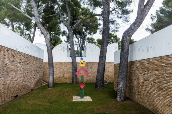 Museum, Fondation Maeght, St. Paul de Vence, Provence Alpes Côte d'Azur, South of France, France
