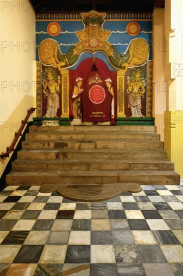 Temple of the sacred Tooth Relic or Sri Dalada Maligawa, Interior, Kandy, Sri Lanka