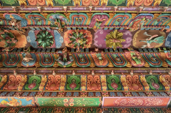 Sri Kailasanathar Swamy Hindu Temple, Ceiling, Colombo, Sri Lanka