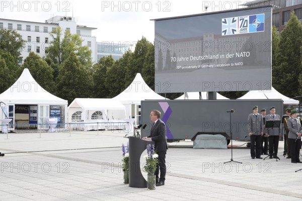 Speech Boris Ludwig Pistorius, Federal Minister of Defence - Ceremony 70 years of Germany in NATO, Federal Ministry of Defence, Berlin, 09.7.25