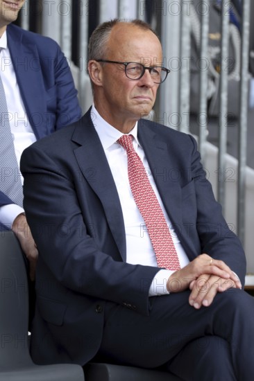 Friedrich Merz also Joachim-Friedrich Martin Josef Merz, Chancellor of the Federal Republic of Germany - Festakt 70 Jahre Deutschland in der NATO, Federal Ministry of Defence, Berlin, 09.7.25