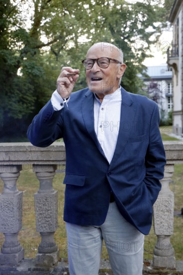 Volker Schlöndorff at the Cocktail Prolongé for the Semi-Final Round of Judging of the International Emmy® Awards 2025 in Berlin at the Schlosshotel Berlin on 07.07.2025