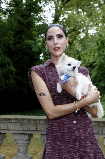 Zoe Helali at the Cocktail Prolongé for the Semi-Final Round of Judging of the International Emmy® Awards 2025 in Berlin at the Schlosshotel Berlin on 07.07.2025