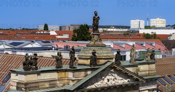 View of Potsdam, Brandenburg, Germany from the new platform of the garrison church