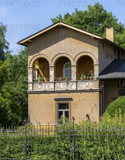 Historic building, Friedrich-Ebert-Straße, Potsdam, Brandenburg, Germany