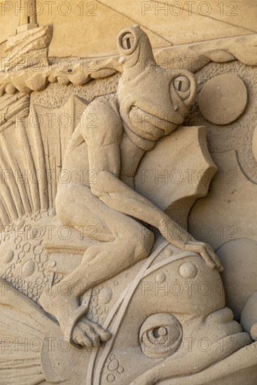 Detail, Atlantic Ocean, in the depth of the sea by Vladimir Bludnik from Poland, Sandwelt, Warnemünde, Rostock, Mecklenburg-Vorpommern, Germany