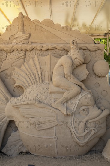 Atlantic Ocean, in the depth of the sea by Vladimir Bludnik from Poland, Sandwelt, Warnemünde, Rostock, Mecklenburg-Vorpommern, Germany