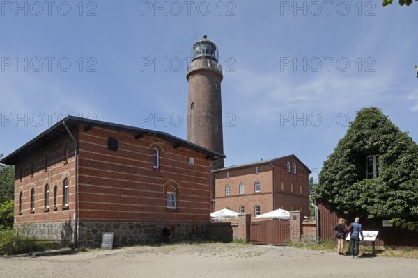 Lighthouse, Darßer Ort, Born a. Darß, National Park Vorpommersche Boddenlandschaft, Mecklenburg-Vorpommern, Germany