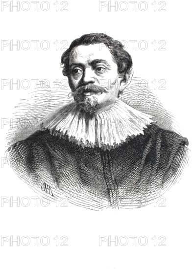 Jacob Jordaens, also Jacob Jordaens the Elder (born 19 May 1593 in Antwerp, died 18 October 1678) was a Flemish painter of the Baroque period, Historical, digitally restored reproduction of a 19th century original