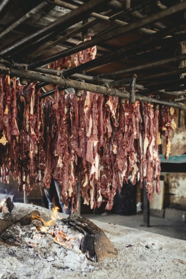 Traditional camel restaurant in Salalah, Dhofar, Oman