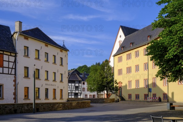 Am Markt, Bad Münstereifel, Eifel, Euskirchen district, North Rhine-Westphalia, Germany