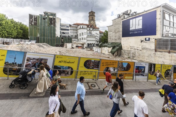 Dibag buys Benko property after Signa's insolvency. Dibag Industriebau AG has acquired the building site from René Benko. Under the project name Patio, building construction work on the corner of Königstrasse and Schulstrasse on the site of the former sports arena is set to begin in 2025. An office and commercial building is planned. Stuttgart, Baden-Württemberg, Germany