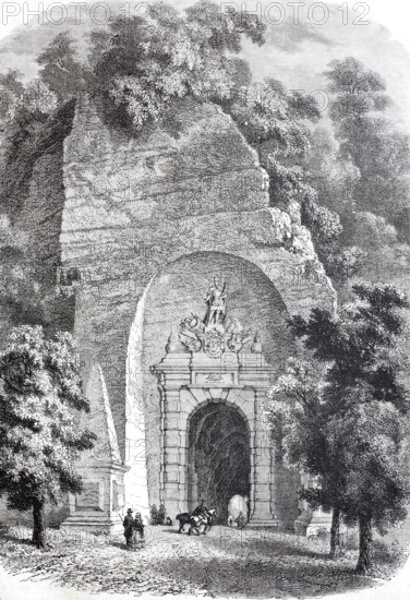 The Menthor, Mentor, in Salzburg, around 1880, Austria, digitally enhanced reproduction from a 19th century original, historical, exact date unknown