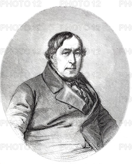 Gioachino Antonio Rossini, Gioacchino (born 29 February 1792 in Pesaro, Papal States, today Marche, died 13 November 1868 in Paris) was an Italian composer, digitally enhanced reproduction from a 19th century original, Historical, exact date unknown