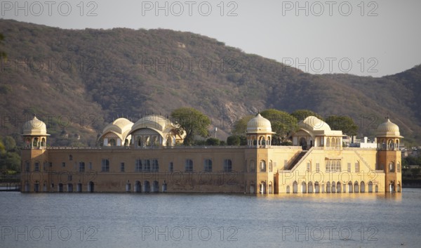 Jal Mahal Palace or Water Palace in Man Sagar Lake, Jaipur, Rajasthan, India
