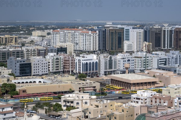 Residential neighbourhood High-rise buildings, Abu Dhabi, United Arab Emirates