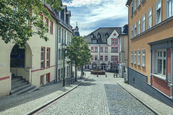 Breitengasse in Ilmenau, Thuringia, Germany