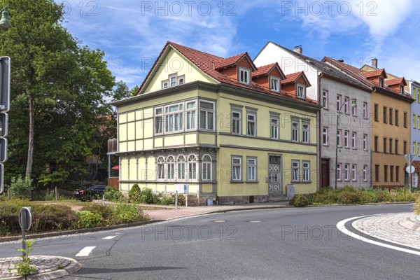 Schleusinger Alee in Ilmenau, Thuringia, Germany