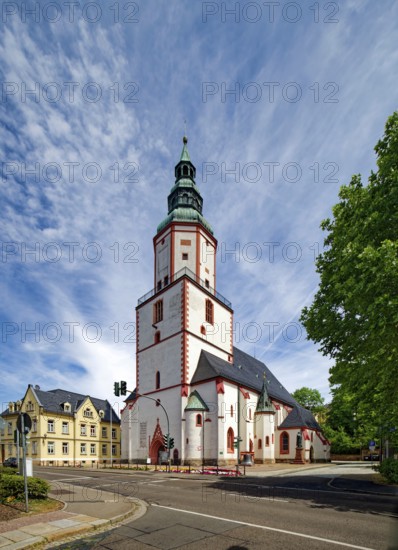 St Nicolaikirche in Döbeln on Lutherplatz, Döbeln Old Town, Döbeln, Saxony, Germany