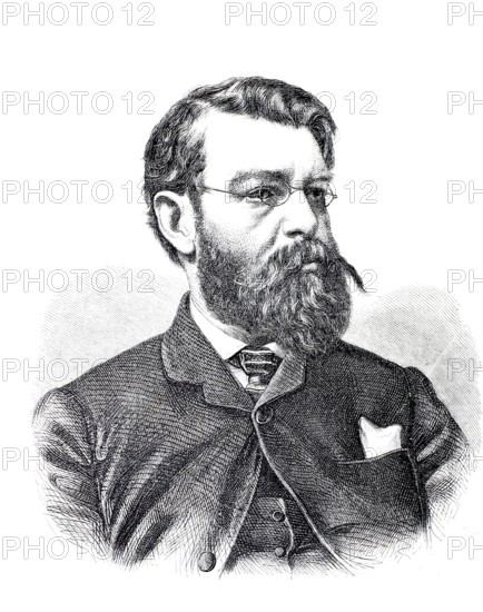 Emanuel Gottlieb Leutze (24 May 1816 - 18 July 1868) was a German-American history painter of the DÃ¼sseldorf School, Historical, digitally enhanced reproduction of a 19th century original