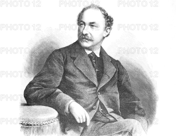 Friedrich Wilhelm HacklÃ¤nder, from 1860 Ritter von HacklÃ¤nder (1 November 1816 - 6 July 1877) was a German writer, historical, reproduction from a 19th century scene