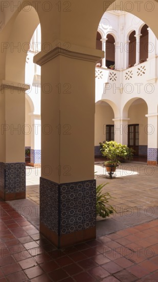 Salta colonial architecture and Central Plaza of 9 of July Plaza 9 De Julio in historic city center